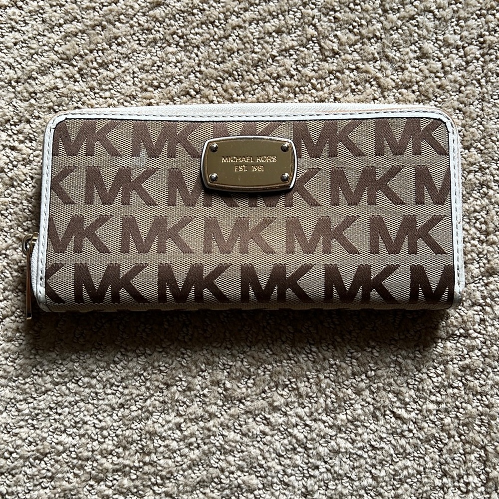 Michael Kors brown wallet